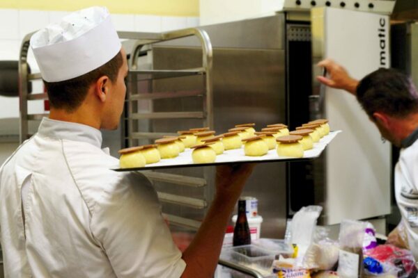 Les élèves du Centhor ont aussi mis la main à la pâte.